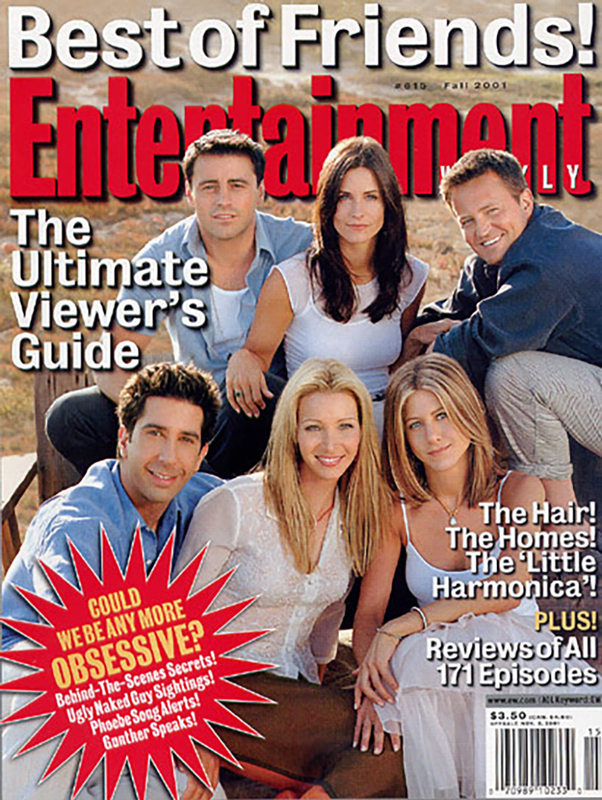 Entertainment Weekly 2001 | FRIENDS Cast