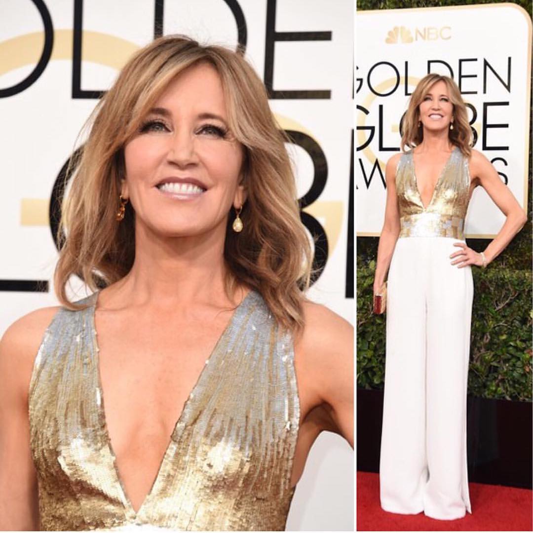 Makeup By Robin Siegel For Kiehl’s – Felicity Huffman 74th Golden Globes